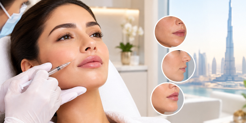 Lip fillers in Dubai